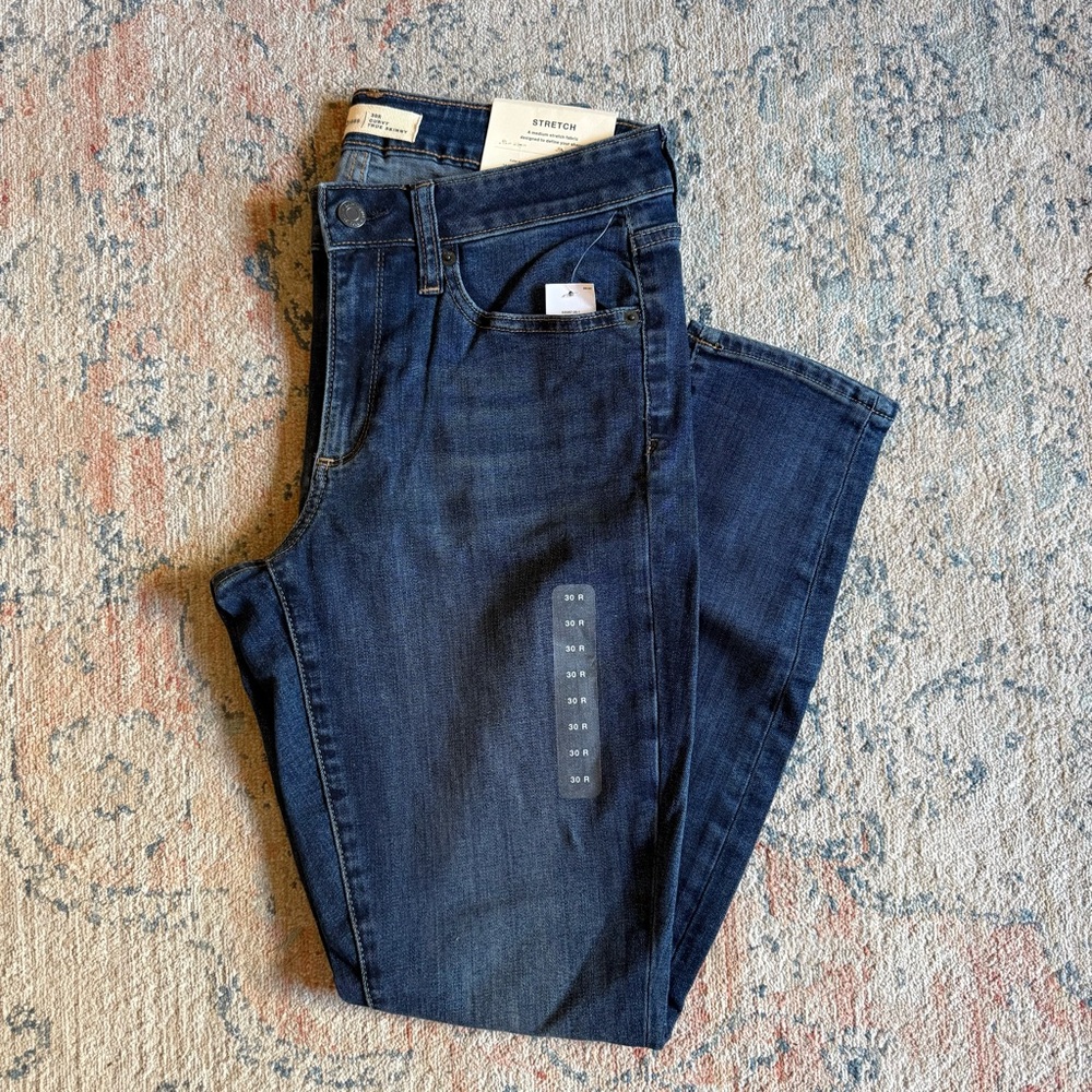 GAP - Stretch Curvy True Skinny Dark Jeans